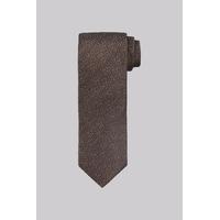 hardy amies brown fleck tie