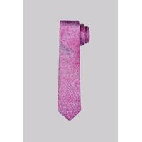 Hardy Amies Pink and Blue Paisley Tie