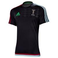 Harlequins Perf T-shirt Black