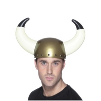 Hard Pvc Viking Helmet