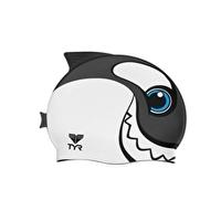 Happy Whale Swim Cap