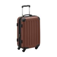 hauptstadtkoffer 4 wheel hard shell trolley 55cm brown