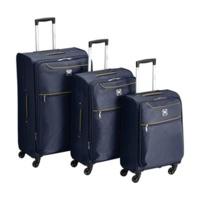 hauptstadtkoffer mitte light spinner set 506070 cm dark blue