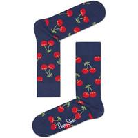 Happy Socks Cherry Socks - Blue boys\'s Children\'s socks in blue