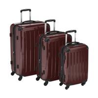 Hauptstadtkoffer Alex Spinner-Set 3-tlg. 55/65/75 cm burgundy TSA