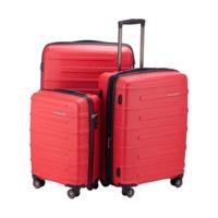 hauptstadtkoffer ostkreuz spinner set 556477 cm red