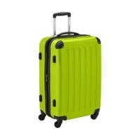 hauptstadtkoffer 4 wheel hard shell trolley 63cm apple green tsa