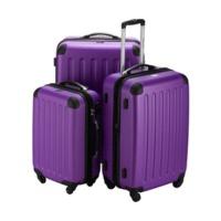 Hauptstadtkoffer Spree Spinner Set 55/65/75 cm violet