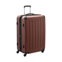 hauptstadtkoffer 4 wheel hard shell trolley 75cm mocca brown tsa