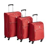 Hauptstadtkoffer Mitte light Spinner Set 50/60/70 cm red