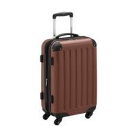 hauptstadtkoffer 4 wheel hard shell trolley 55cm brown tsa