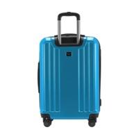 hauptstadtkoffer x berg spinner 75 cm glossy cyan blue