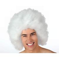 Hair Wig Afro White 40cm