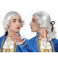 Hair Wig Noble Man White