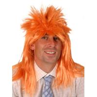 Hair Wig Punk Neon Orange