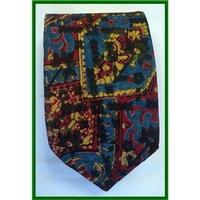 handloom multi coloured tie