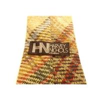 Harvey Nichols Pure Shetland Wool Tie Multi Coloured