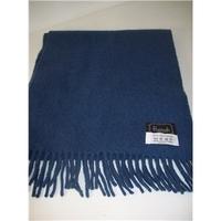 Harrods Airforce Blue Cashmere Scarf