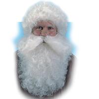 Hair Beard & Wig Santa Natural 40cm