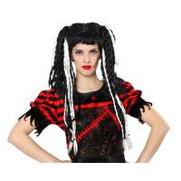 Hair Wig Braids In Black & White