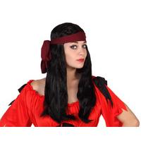 Hair Wig Pirate Lady With Head Band