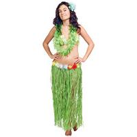 Hawaii Lei Skirt Green 80cm