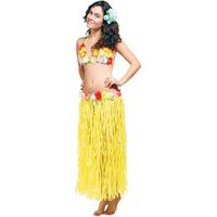 Hawaii Lei Skirt Yellow 80cm