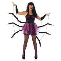 halloween ladies black widow spider