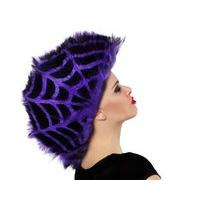 Hair Wig Spider Purple & Black