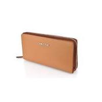 hautton leather clutch bag