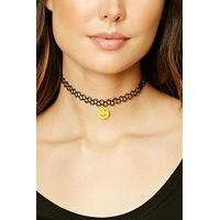 Happy Face Tattoo Choker