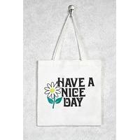 Have A Nice Day Graphic Tote