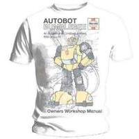 Haynes Manual Transformers Bumblebee T Shirt (L)