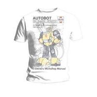 Haynes Manual Transformers Bumblebee T Shirt (XL)