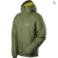 haglfs barrier iii hood mens jacket size xl colour juniper