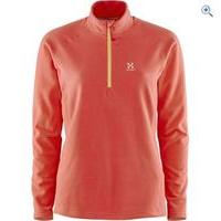 haglfs womens astro ii top size xl colour volcanic pink