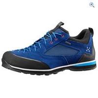 haglfs roc icon gt mens approach shoes size 7 colour blue red