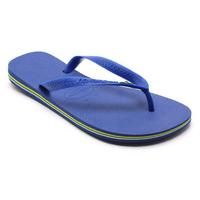 havaianas brasil mens flip flops royal blue