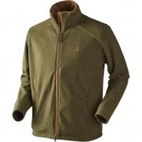 Harkila Sandhem Fleece Jacket, Olive Green Melange, Medium