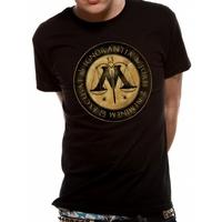 harry potter ministry crest small t shirt