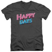 Happy Days - Happy Days Logo V-Neck