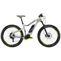 Haibike XDURO HardSeven 6.0 2017 Electric Mountain Bike | Silver/Green - L