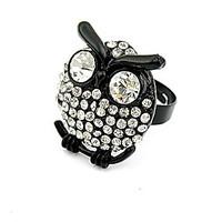 Han Edition Style Set Auger Owl Ring