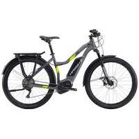 Haibike XDURO Trekking 4.0 2017 Womens Electric Hybrid Bike | Grey/Green - S