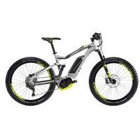 Haibike XDURO FullSeven 6.0 2017 Electric Mountain Bike | Silver/Green - L