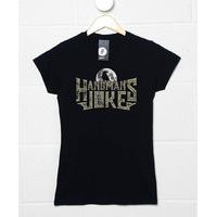 Hangmans Joke Crow Silhouette Womens T Shirt - Inspired By The Crow