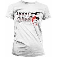 harley quinn logo womens t shirt