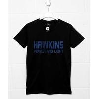 Hawkins Power And Light - Stranger Things Inspired T shirt