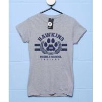 Hawkins Middle School - Stranger Things Inspired Womens Fitted T shirt