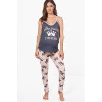 Harriet Princess PJ Set - multi